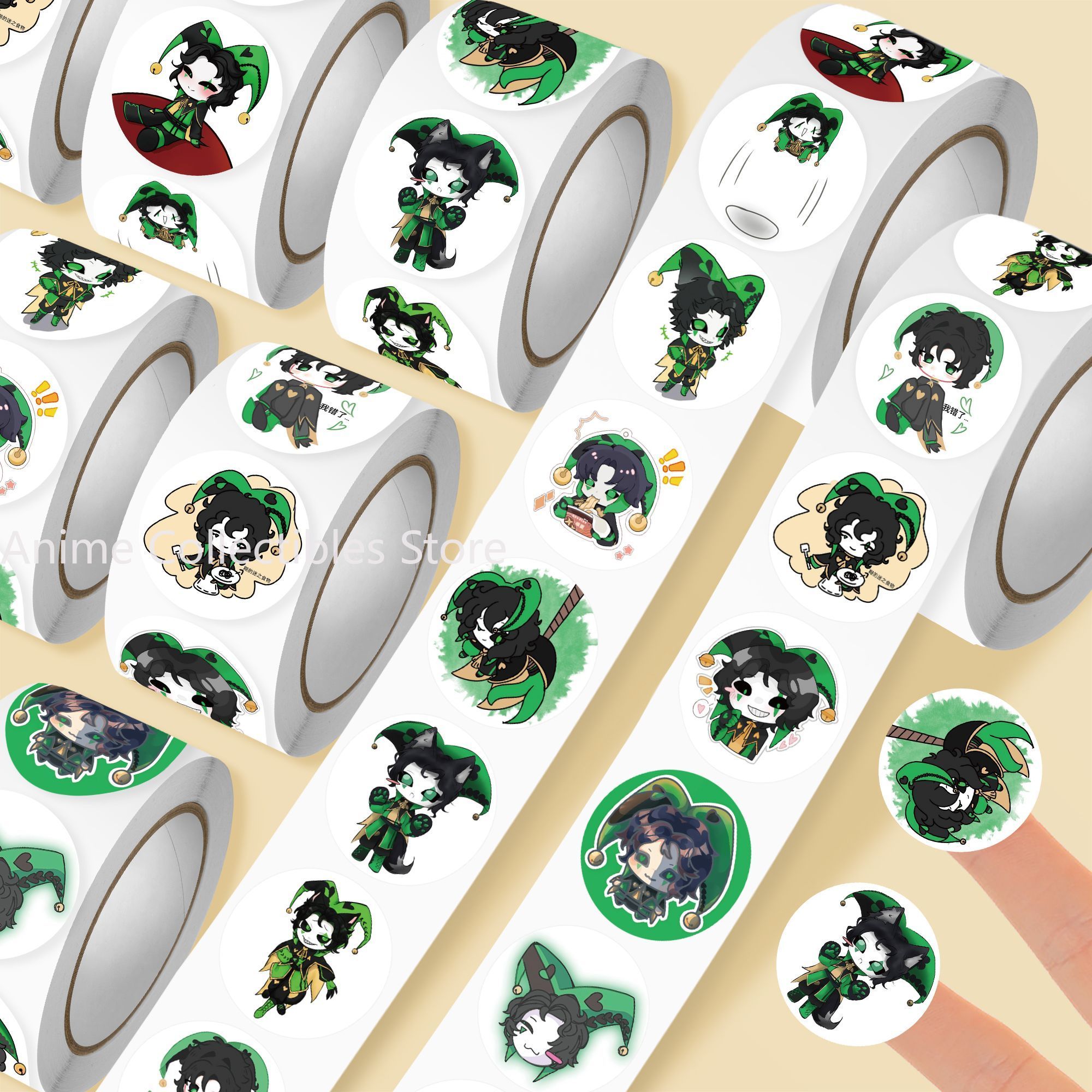 Accessories Laptop - 500Pc/Roll Anime The Freak Circus‌ Harleguin