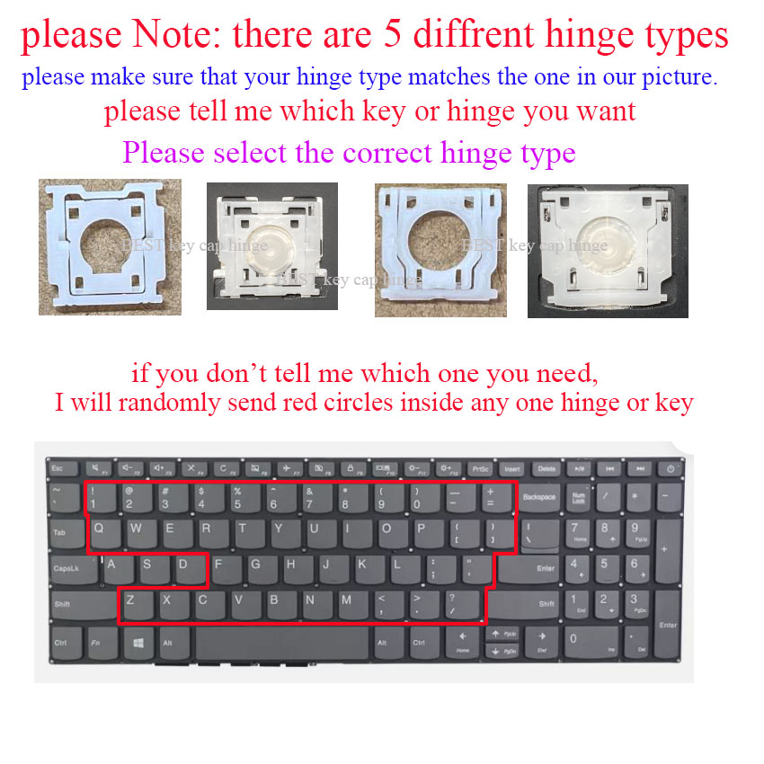 Key cap hinges Clip For Lenovo - Laptop Accessories Hp 리뷰 및 가격