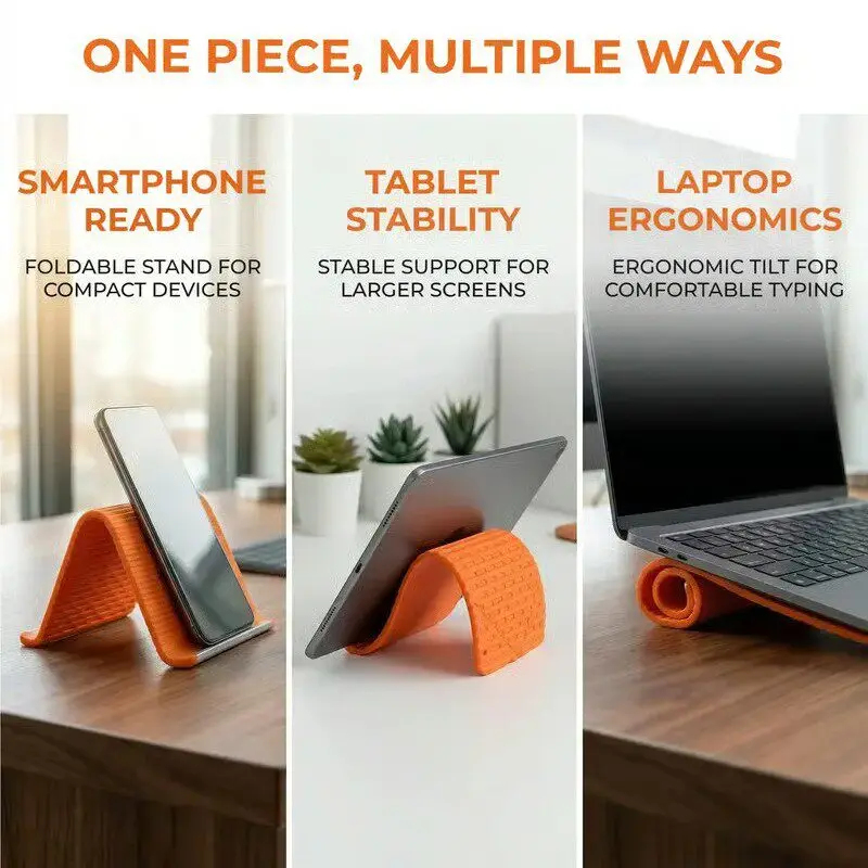 Silicone Foldable Phone Stand  - Accessories Laptop 리뷰 및 가격