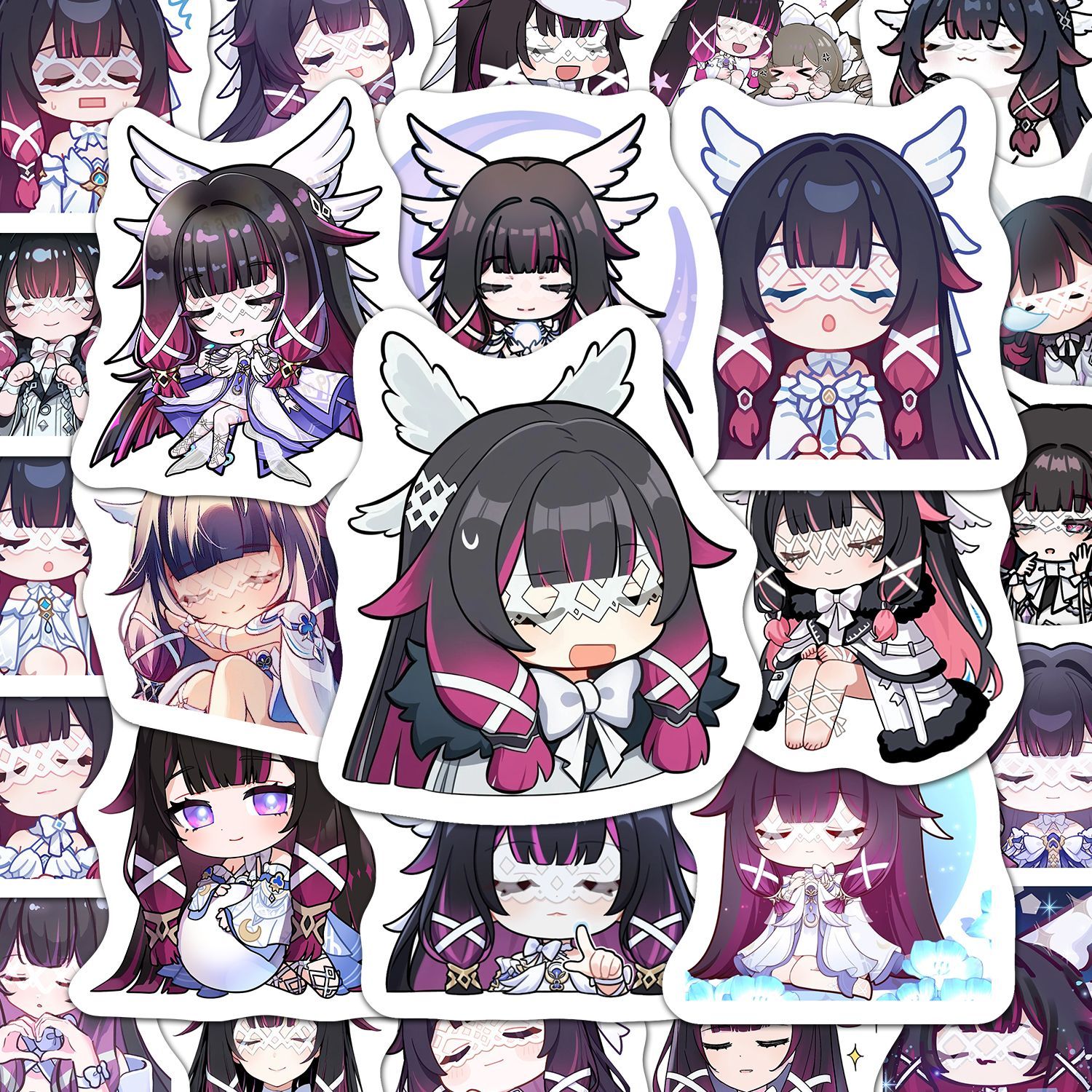 60Pcs Genshin Impact Columbina - Accessories Laptop 리뷰 및 가격