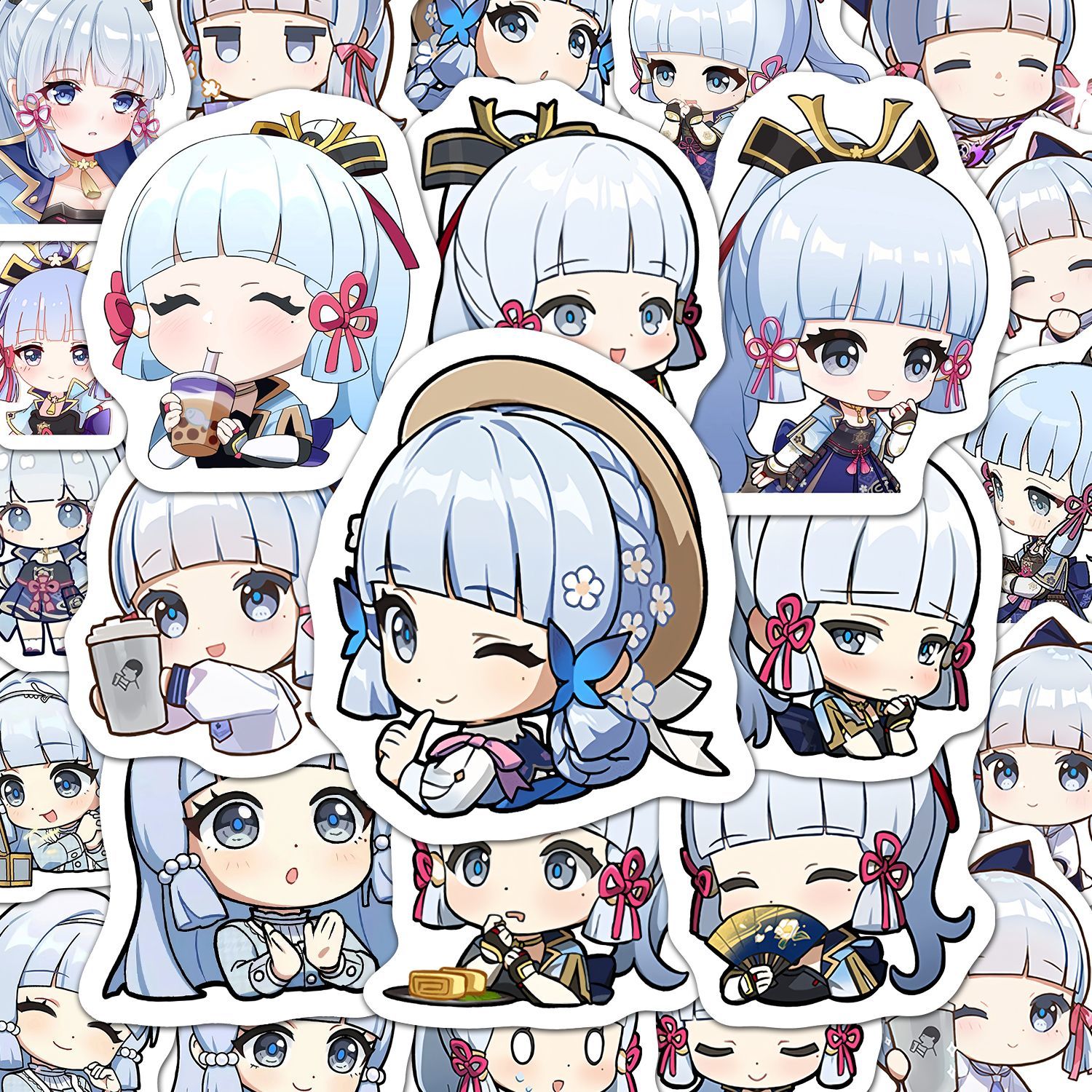 Kamisato Ayaka 60Pcs Genshin I - Accessories Laptop 리뷰 및 가격