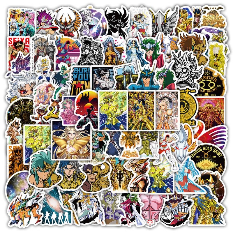 101Pcs Saint Seiya Anime Stick - Accessories Laptop 리뷰 및 가격