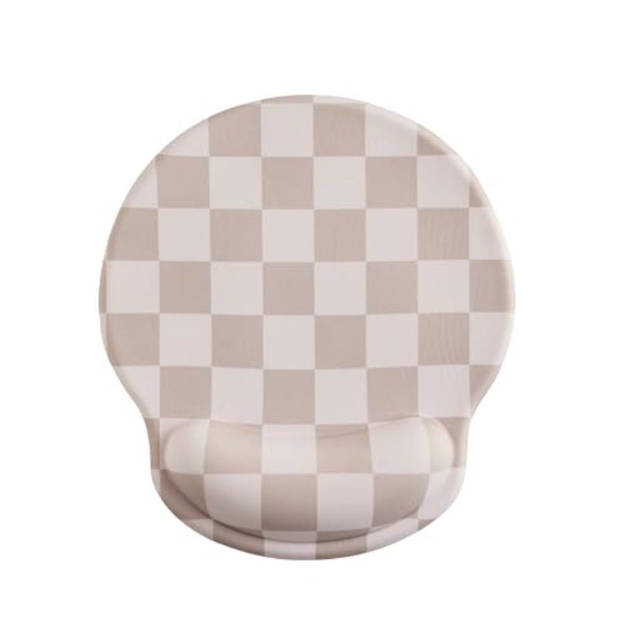 Checkered Mouse Pad with Gel W - Laptop Accessories For Wrist Support 리뷰 및 가격