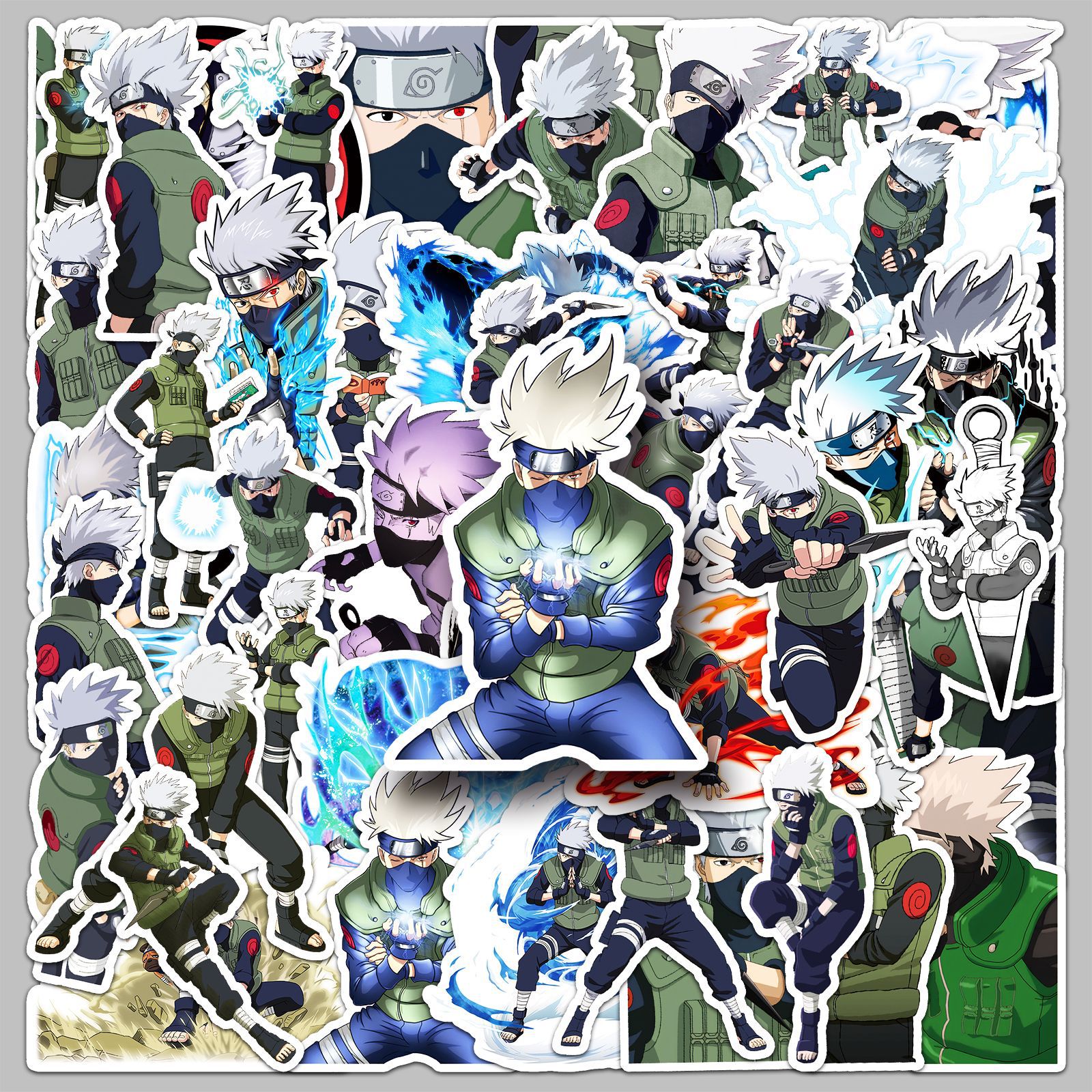 50pcs Anime Naruto Hatake Kaka - Accessories Laptop 리뷰 및 가격