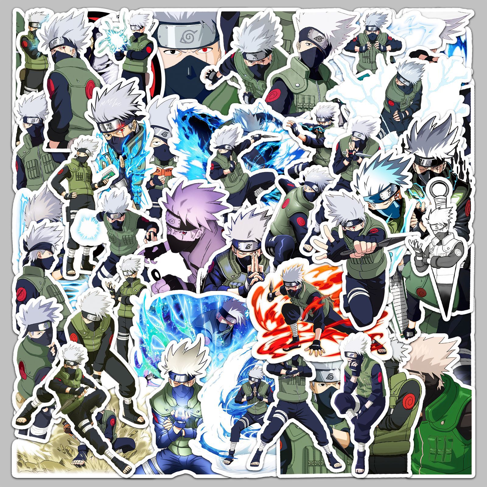 50pcs Anime Naruto Hatake Kaka - Accessories Laptop 리뷰 및 가격