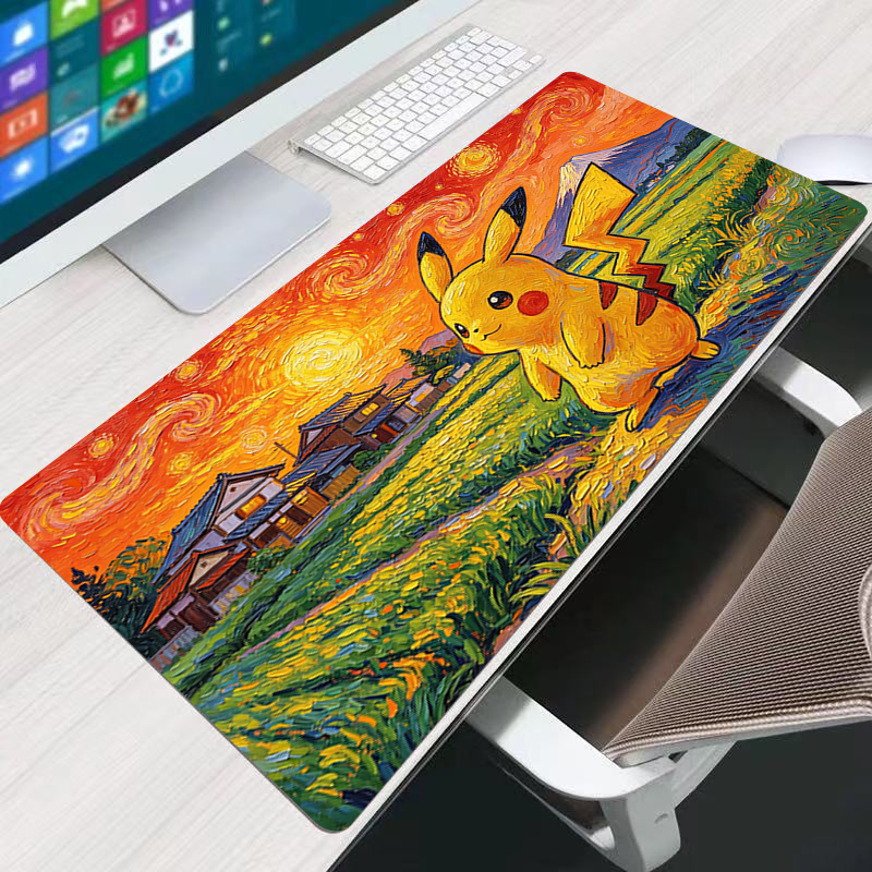 anime Mouse Pad P-Pikachus Gam - Laptop Accessories Essential 리뷰 및 가격