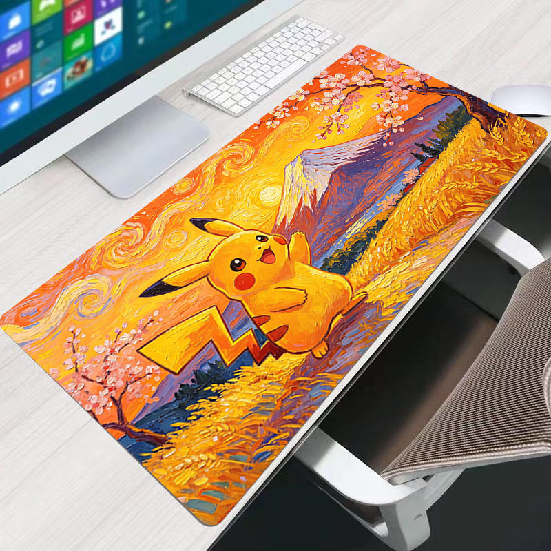 anime Mouse Pad P-Pikachus Gam - Laptop Accessories Essential 리뷰 및 가격