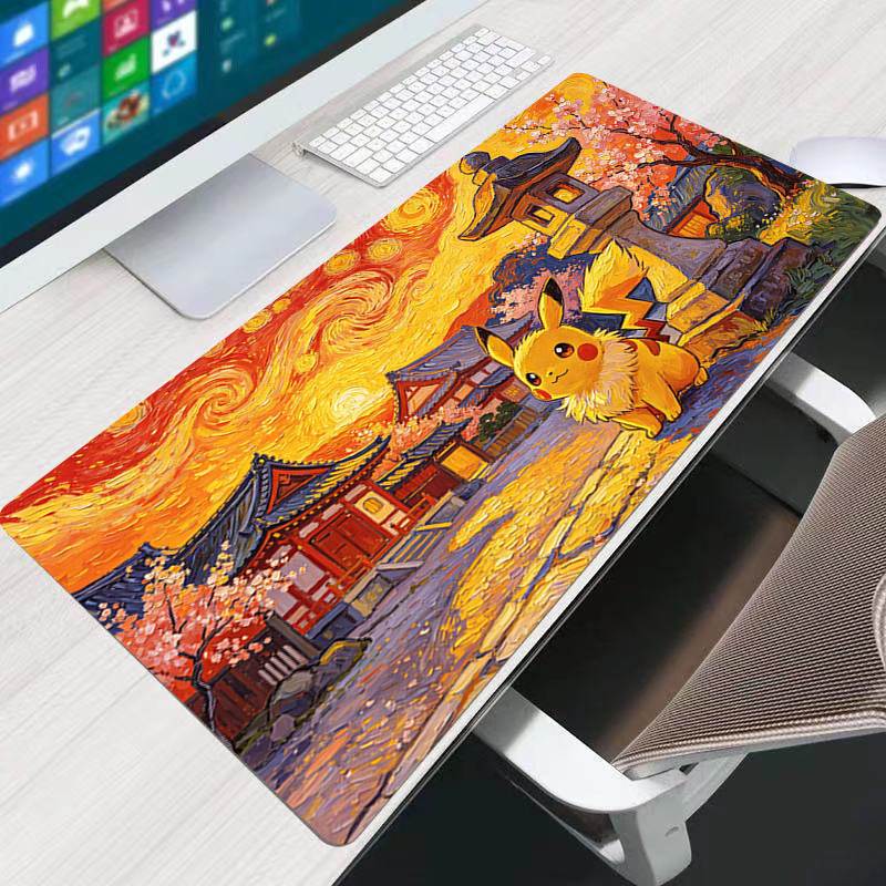 anime Mouse Pad P-Pikachus Gam - Laptop Accessories Essential 리뷰 및 가격