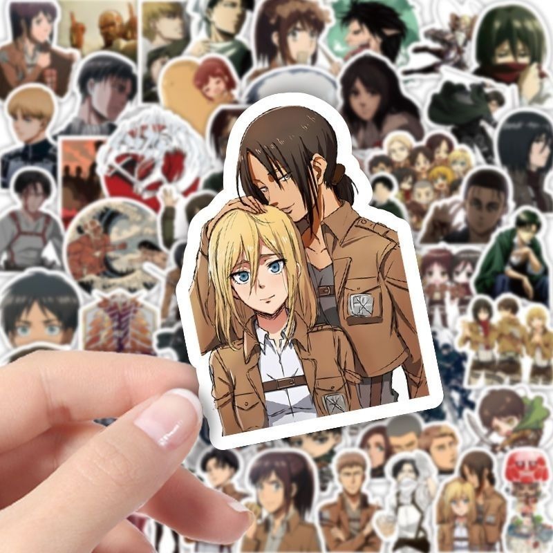 60Pcs Attack on Titan Anime St - Accessories Laptop 리뷰 및 가격