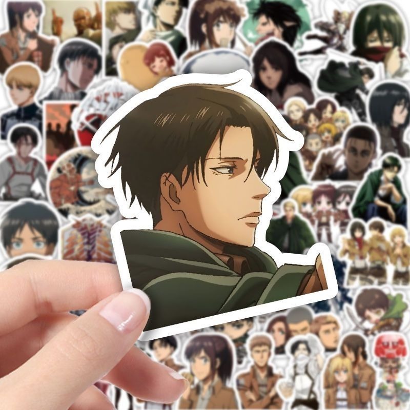 60Pcs Attack on Titan Anime St - Accessories Laptop 리뷰 및 가격