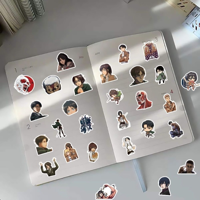 60Pcs Attack on Titan Anime St - Accessories Laptop 리뷰 및 가격