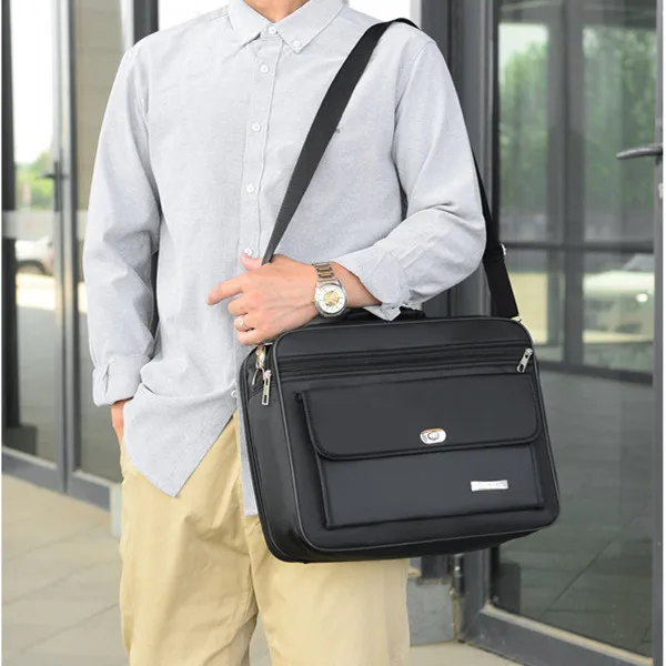 Large Capacity Briefcase Trave - Laptop Accessories Essential 리뷰 및 가격