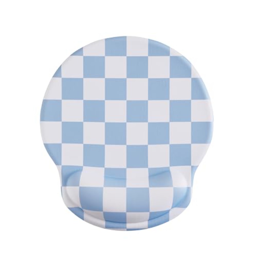 Checkered Mouse Pad with Gel W - Laptop Accessories For Wrist Support 리뷰 및 가격