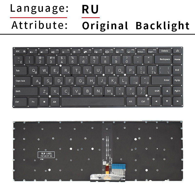 Backlit US Russian Keyboard Fo - Laptop Accessories Acer 리뷰 및 가격