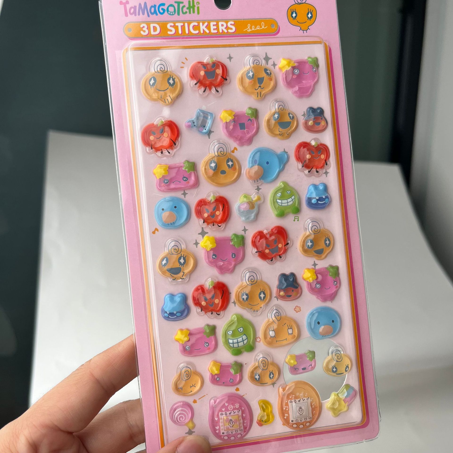 Cute Tamagotchi 3D Puffy Stick - Accessories Laptop 리뷰 및 가격