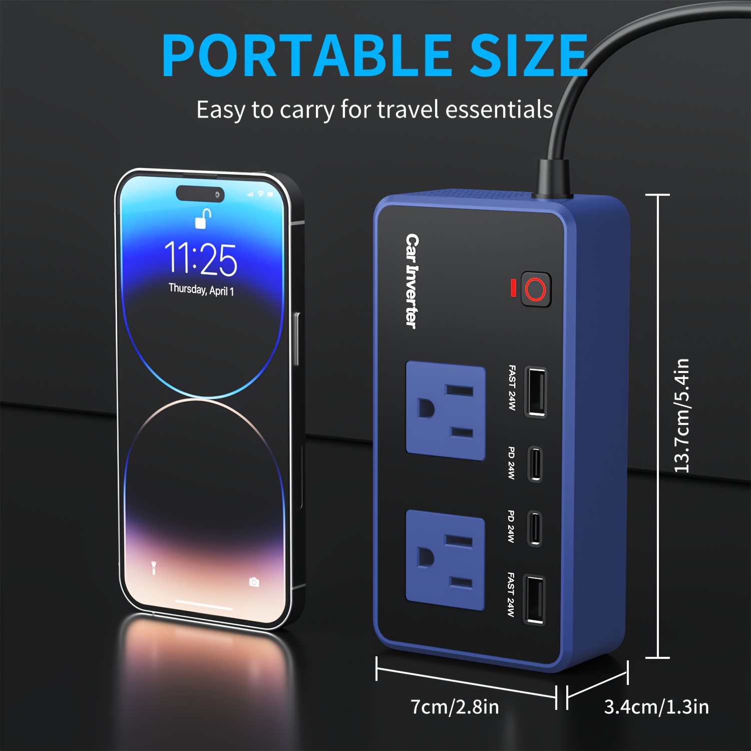 Power Inverter for Vehicles Ca - Laptop Accessories Essential 리뷰 및 가격