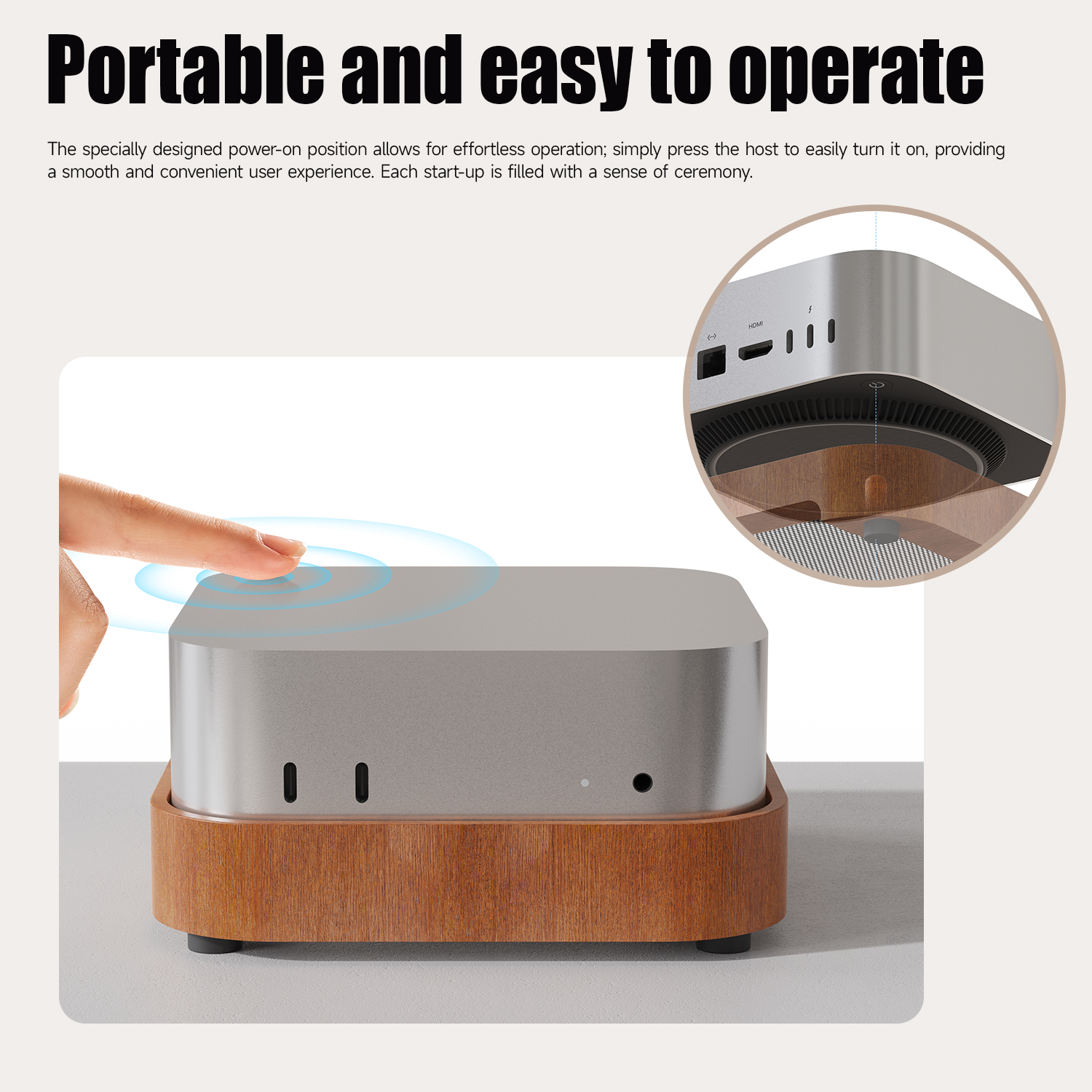 Wooden Dock Stand for 2024 Mac - Laptop Accessories Essential 리뷰 및 가격