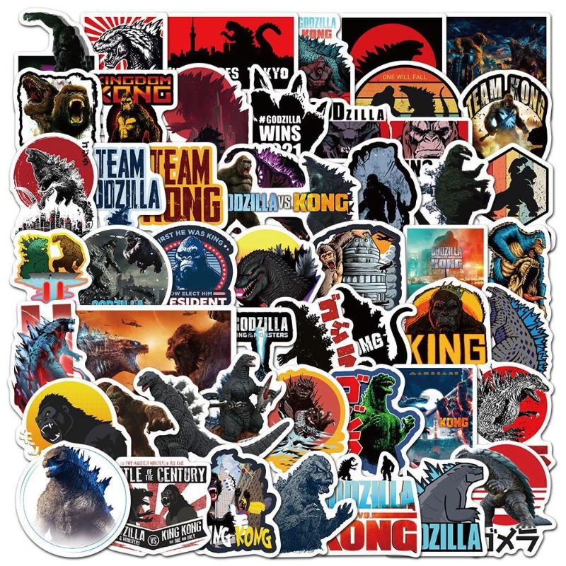 50pcs/set Movies Godzilla Vs.  - Accessories Laptop 리뷰 및 가격