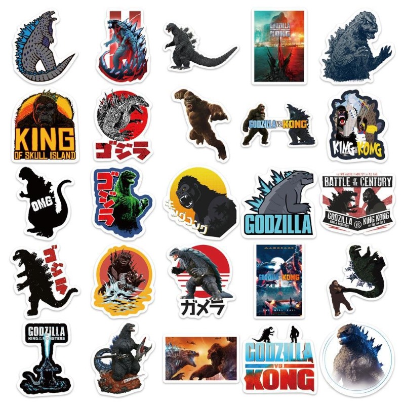 50pcs/set Movies Godzilla Vs.  - Accessories Laptop 리뷰 및 가격