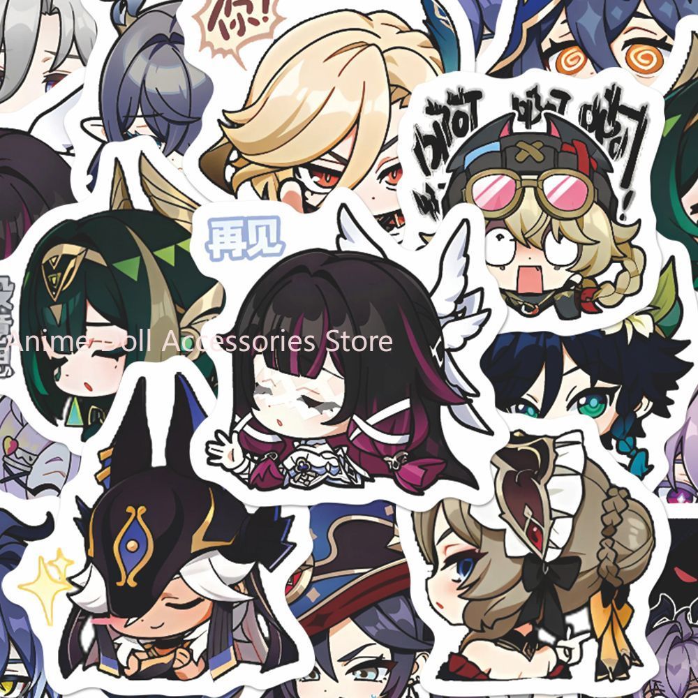 64PCS Genshin Impact Moon Maid - Accessories Laptop 리뷰 및 가격