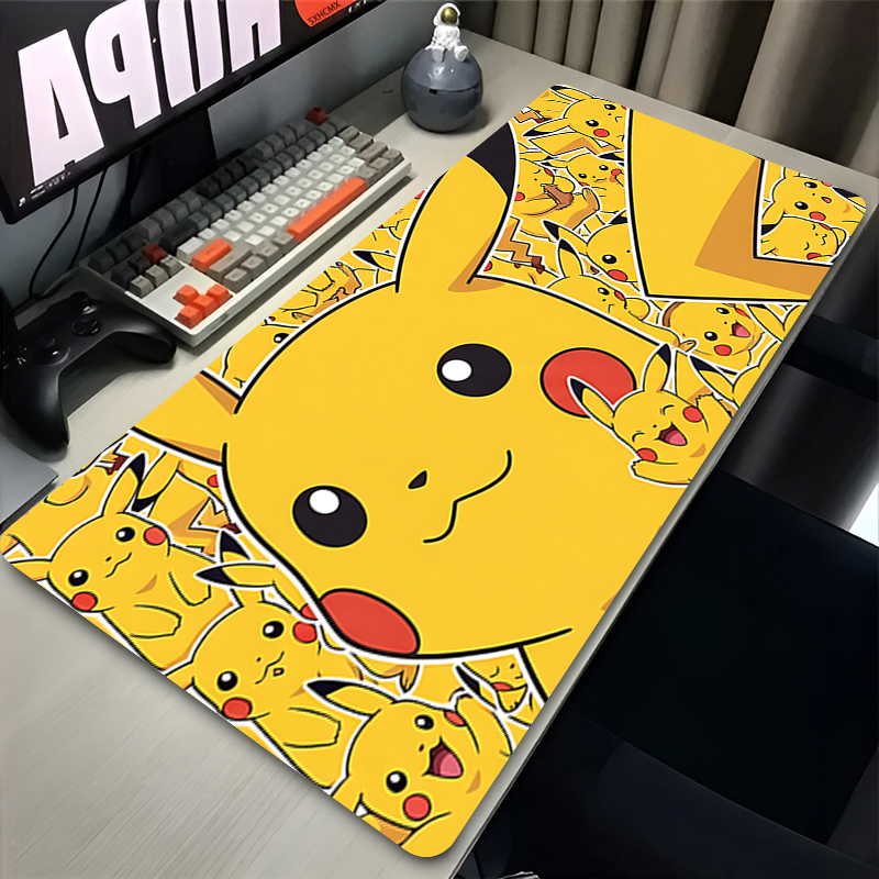 Mouse Pad P-pokemon Pikachu Co - Laptop Accessories Computer 리뷰 및 가격