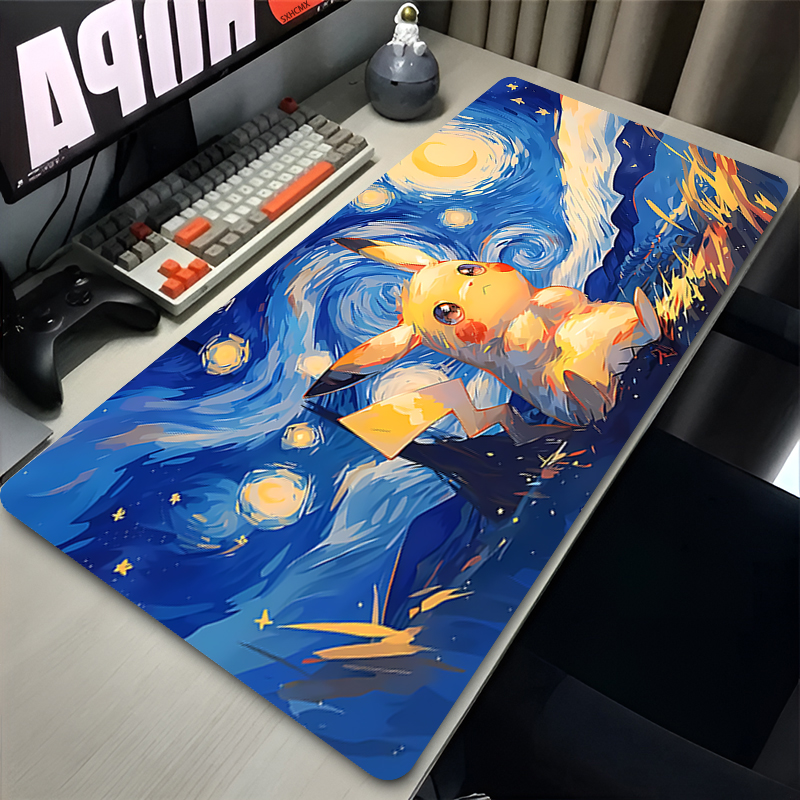 Mouse Pad P-pokemon Pikachu Co - Laptop Accessories Computer 리뷰 및 가격
